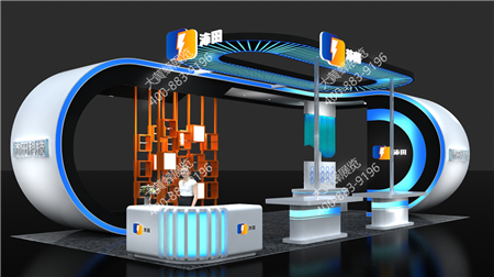 深圳光博會科技感展臺設(shè)計(jì)方案分享之沛田科技