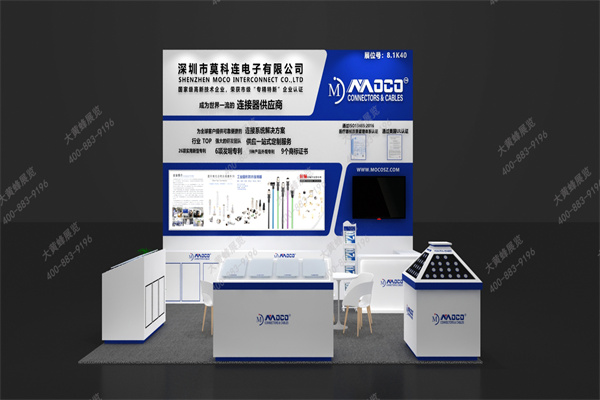 極簡(jiǎn)科技展臺(tái)設(shè)計(jì)-美學(xué)賦能行業(yè)新標(biāo)桿